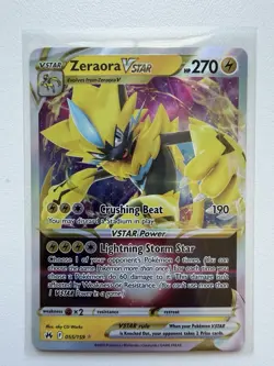 Zeraora VSTAR - 055/159 - SWSH: Crown Zenith - Ultra Rare Pokemon TCG - NRMT - Image 1