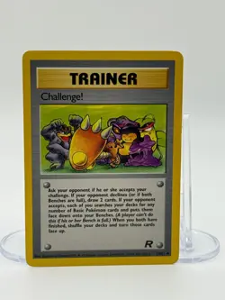 Challenge! 74/82 Team Rocket 2000 WOTC Pokemon Card LP - Image 1