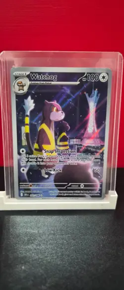 Pokemon TCG Watchog 097/086 Illustration Rare IR Holo Chaos Rising Card - Image 1