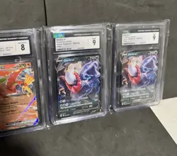 Pokemon TCG CGC 9-8 Bundle includes 4 Pokemon Trading Cards - Image 3