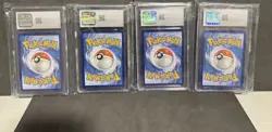 Pokemon TCG CGC 9-8 Bundle includes 4 Pokemon Trading Cards - Image 4