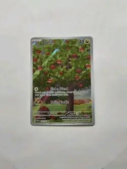 Pokemon - Applin 185/167 Twilight Masquerade Illustration Rare - Image 1
