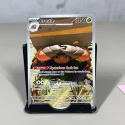 Crustle 186/182 Illustration Rare Destined Rivals Pokemon Near Mint - Image 1