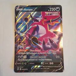 Hoopa V SWSH176 Jumbo Cards Holo Pokemon TCG Oversized Card LP - Image 5