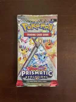 Pokemon Prismatic Evolutions NEW/SEALED Booster Pack ( random art ) - Image 1