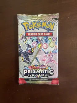 Pokemon Prismatic Evolutions NEW/SEALED Booster Pack ( random art ) - Image 4