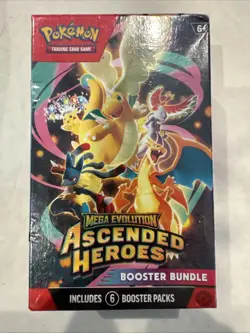 Pokemon Ascended Heroes Booster Bundle New Sealed - Image 1
