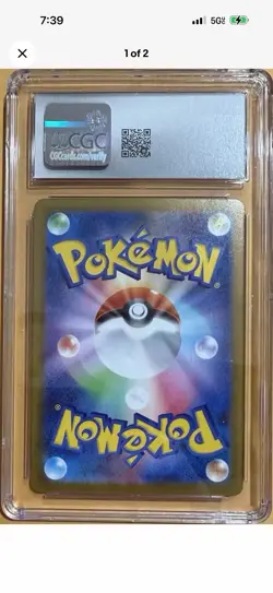 Pokemon Team Rocket's Mewtwo ex 114/098 CGC 9 Glory Rocket Gang Rare Holo 2025 - Image 2