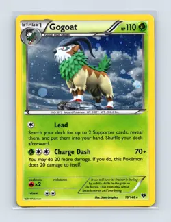 Gogoat (Cosmos Holo) 019/146 Holo Promo Blister Exclusives Pokemon LP - Image 1