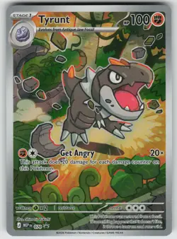 Tyrunt 070 Holo Promo ME: Mega Evolution Promo Pokemon Holo Near Mint - Image 1