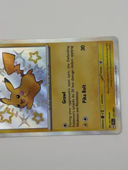 Pokemon Pikachu 131/091 SV Paldean Fates Shiny Rare Holo Near Mint - Image 5