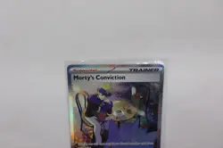 Morty’s Conviction 211/162 Temporal Forces SIR Trainer Pokemon TCG NM - Image 3