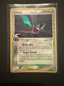 Pokemon TCG EX Delta Species Crobat 2/113 Holo Rare - Image 1