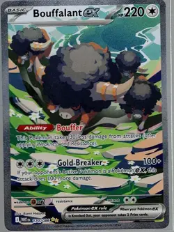 Bouffalant ex 170/086 Holo Special Illustration Rare White Flare Pokemon Holo NM - Image 1