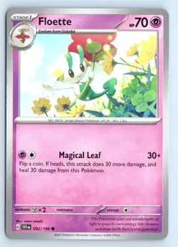 Floette 092/198 Common Scarlet & Violet Pokemon Near Mint - Image 1