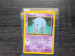 Pokemon Wobbuffet - 35/75 - Rare Neo Discovery Unlimited MP - Image 1