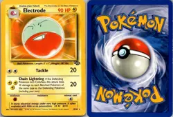 Electrode 18/64 Rare Jungle Pokemon Unlimited Moderately Played - Image 1