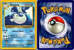 Dewgong 25/102 Uncommon Base Set Unlimited Pokemon Lightly Played - Image 1