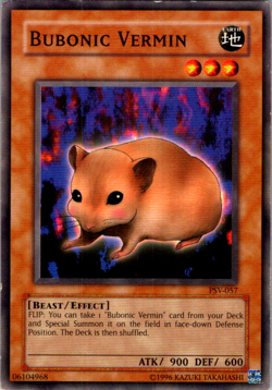 Yu-Gi-Oh! Bubonic Vermin PSV-057 Unlim LP/MP - Image 1