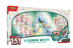 Pokemon 151 Blooming Waters Premium Collection - 12 Packs +Promo Cards (Costco) - Image 3