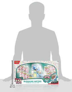 Pokemon 151 Blooming Waters Premium Collection - 12 Packs +Promo Cards (Costco) - Image 4