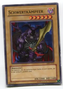 Yu-Gi-Oh! Schwertkampfer Common SDK-G023 - Image 1