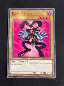 Yu-Gi-Oh! TCG Dark Rabbit SS01 NM 1st Edition Common - Image 1