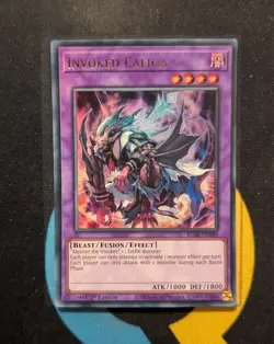 BLAR-EN080 Invoked Caliga Ultra Rare 1st Edition YuGiOh - Image 1