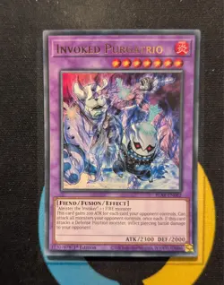 BLAR-EN082 Invoked Purgatrio Ultra Rare 1st Edition YuGiOh - Image 1