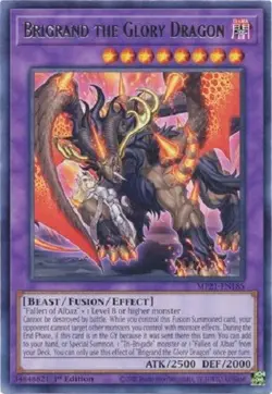 Brigrand the Glory Dragon - MP21-EN185 - Rare 1st Edition Yugioh - Image 1