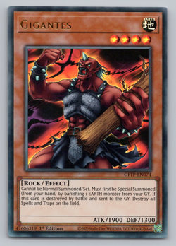 Gigantes - GFTP-EN074 - Ultra Rare - 1st Edition - Yugioh - Image 1