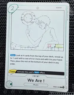 One Piece TCG EB02-020 We Are ! R English - Image 1