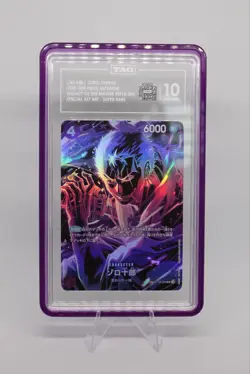 Zoro-Juurou ST18-004 JP ALT ART TAG 10 Legacy of the Master with Graded Guard - Image 1