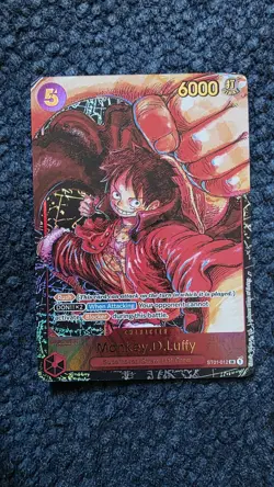 Monkey.D.Luffy - ST01-012 - Alternate Art - SR - English - One Piece - Image 1