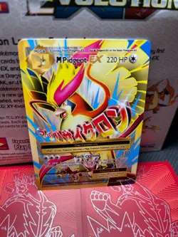 Pokemon TCG Card 2016 Evolutions NM M Pidgeot EX 105/108 Random 2 Cards Included - Image 1