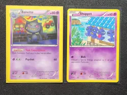 Banette 31/108 & Shuppet 30/108 Pokemon card XY Roaring Skies NM - Image 1