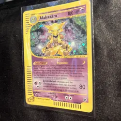 Alakazam 1/165 Expedition 2002 Holo Rare Pokemon Card TCG LP - Image 5