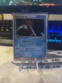 Pokemon TCG Kabutops EX Sandstorm Holo Rare Card 97/100 LP Condition - Image 1