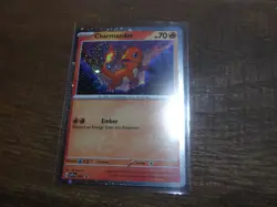Charmander 047 Cosmos Holo SV 151 Scarlet & Violet Card Pokemon TCG PF - Image 1