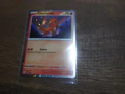 Charmander 047 Cosmos Holo SV 151 Scarlet & Violet Card Pokemon TCG PF - Image 3