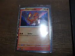 Charmander 047 Cosmos Holo SV 151 Scarlet & Violet Card Pokemon TCG PF - Image 5