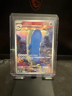 Pokemon TCG Wailord Holo Card 162/159 SV09 Journey Together Pack - Image 1
