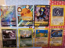 Lot Of 8 Holo & Full Art Pokemon TCG Cards - Image 1
