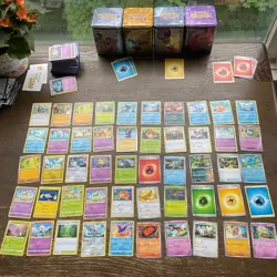Pokemon lucky Card Lot of 50 Rare/Holo/ WHAT U C U GET LOT# 18 - Image 1