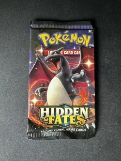 Pokemon "Hidden Fates" 10-Card Sealed Booster Pack (Charizard) X1 New Sealed! - Image 2