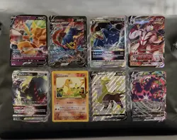 Jumbo Pokemon 16 Card Lot. Mewtwo, Dialga, Bolt bound, Eternatus, Zacian & More! - Image 2