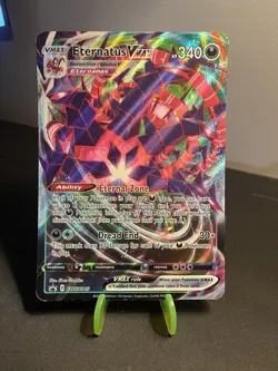 Jumbo Pokemon 16 Card Lot. Mewtwo, Dialga, Bolt bound, Eternatus, Zacian & More! - Image 4