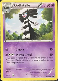 Gothitelle 48/98 Emerging Powers Regular - Pokemon Card - Image 1