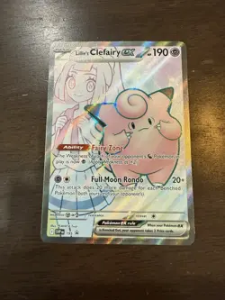 Lillie's Clefairy ex 195 Sv: Scarlet & Violet Promo Cards Holo - Image 1