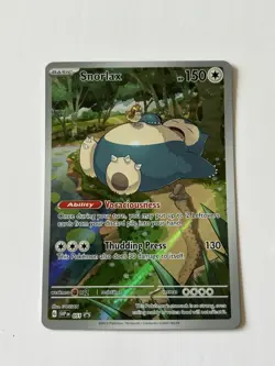 Pokemon TCG Snorlax 051 Scarlet & Violet 151 ETB Promo - Image 1